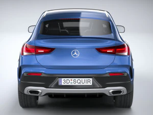Mercedes-Benz GLE AMG-Line Coupe 2024 3D Model