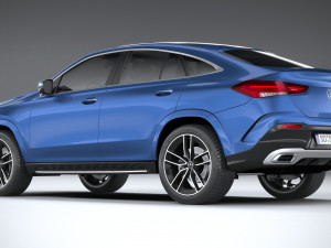 Mercedes-Benz GLE AMG-Line Coupe 2024 3D Model