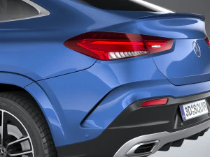 Mercedes-Benz GLE AMG-Line Coupe 2024 3D Model