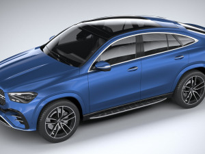 Mercedes-Benz GLE AMG-Line Coupe 2024 3D Model