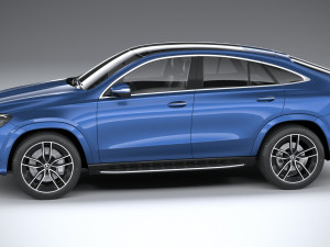 Mercedes-Benz GLE AMG-Line Coupe 2024 3D Model