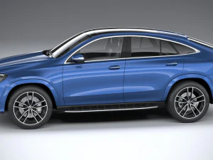 Mercedes-Benz GLE AMG-Line Coupe 2024 3D Model
