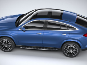 Mercedes-Benz GLE AMG-Line Coupe 2024 3D Model