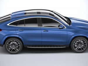 Mercedes-Benz GLE AMG-Line Coupe 2024 3D Model