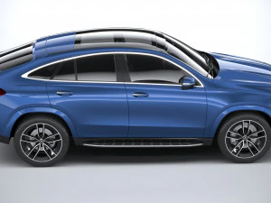 Mercedes-Benz GLE AMG-Line Coupe 2024 3D Model