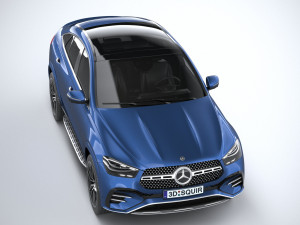 Mercedes-Benz GLE AMG-Line Coupe 2024 3D Model