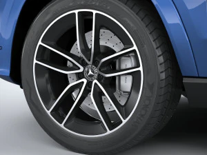 Mercedes-Benz GLE AMG-Line Coupe 2024 3D Model