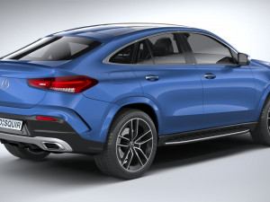Mercedes-Benz GLE AMG-Line Coupe 2024 3D Model