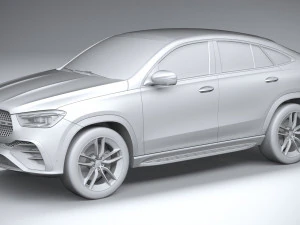 Mercedes-Benz GLE AMG-Line Coupe 2024 3D Model