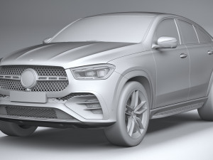 Mercedes-Benz GLE AMG-Line Coupe 2024 3D Model