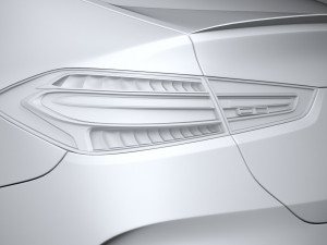 Mercedes-Benz GLE AMG-Line Coupe 2024 3D Model