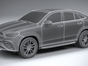 Mercedes-Benz GLE AMG-Line Coupe 2024 3D Model