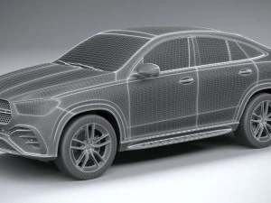 Mercedes-Benz GLE AMG-Line Coupe 2024 3D Model
