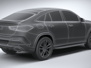 Mercedes-Benz GLE AMG-Line Coupe 2024 3D Model