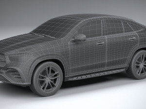Mercedes-Benz GLE AMG-Line Coupe 2024 3D Model