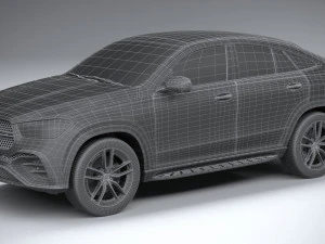 Mercedes-Benz GLE AMG-Line Coupe 2024 3D Model