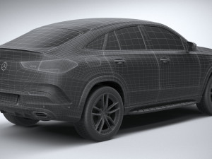 Mercedes-Benz GLE AMG-Line Coupe 2024 3D Model