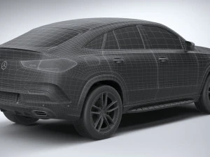 Mercedes-Benz GLE AMG-Line Coupe 2024 3D Model