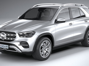 Mercedes-Benz GLE Basic 2024 3D Модель