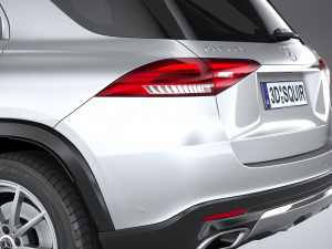 Mercedes-Benz GLE Basic 2024 3D Модель