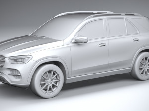 Mercedes-Benz GLE Basic 2024 3D Модель