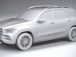 Mercedes-Benz GLE Basic 2024 3D Model