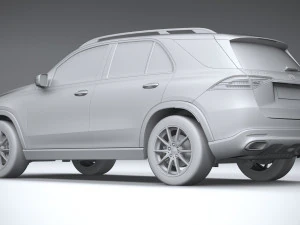 Mercedes-Benz GLE Basic 2024 3D Model