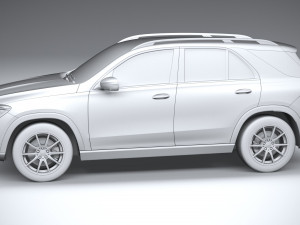 Mercedes-Benz GLE Basic 2024 3D Модель