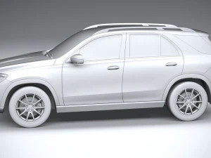 Mercedes-Benz GLE Basic 2024 3D Model