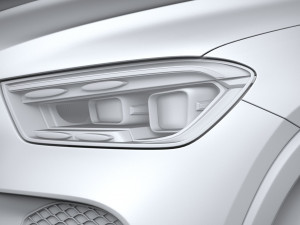 Mercedes-Benz GLE Basic 2024 3D Модель