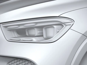 Mercedes-Benz GLE Basic 2024 3D Model