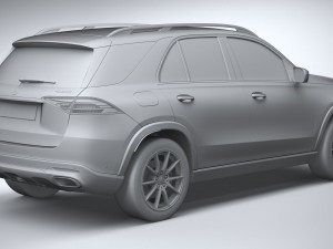 Mercedes-Benz GLE Basic 2024 3D Модель