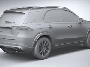 Mercedes-Benz GLE Basic 2024 3D Model