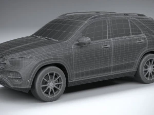 Mercedes-Benz GLE Basic 2024 3D Model