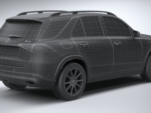 Mercedes-Benz GLE Basic 2024 3D Модель