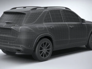 Mercedes-Benz GLE Basic 2024 3D Model