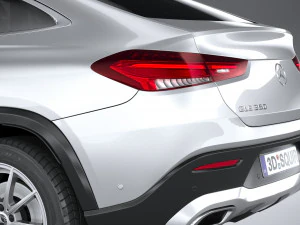 Mercedes-Benz GLE Coupe Basic 2024 3D Model