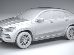 Mercedes-Benz GLE Coupe Basic 2024 Modelo 3D