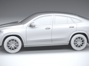 Mercedes-Benz GLE Coupe Basic 2024 Modelo 3D