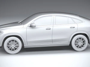 Mercedes-Benz GLE Coupe Basic 2024 3D Model