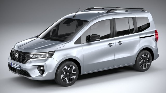 Nissan Townstar 2023 Model 3D .c4d .max .obj .3ds .fbx .stl .blend 