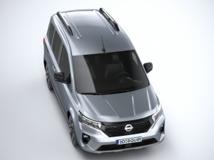 Nissan Townstar 2023 Model 3D