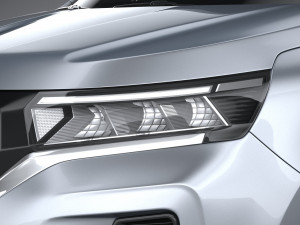Nissan Townstar 2023 Model 3D