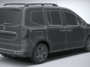 Nissan Townstar 2023 Model 3D