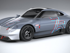 Porsche Vision 357 Concept 2023 3D Model