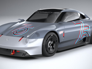 Porsche Vision 357 Concept 2023 3D Model