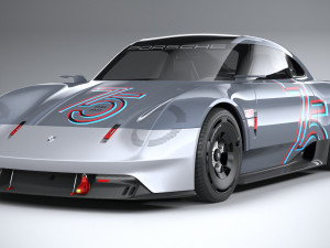 Porsche Vision 357 Concept 2023 3D Model
