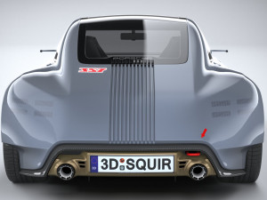 Porsche Vision 357 Concept 2023 3D Model