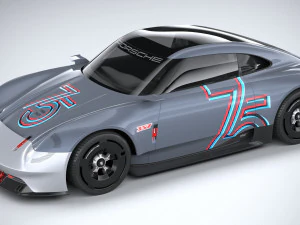 Porsche Vision 357 Concept 2023 3D Model