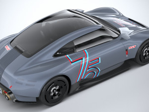 Porsche Vision 357 Concept 2023 3D Model